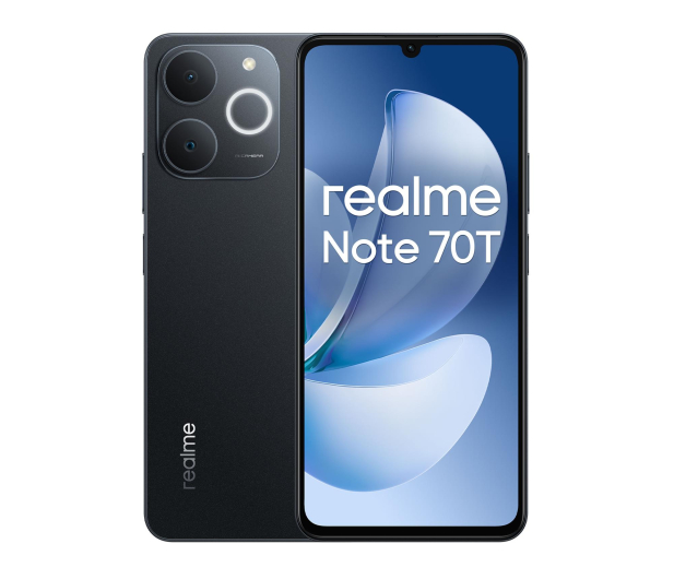 realme Note 70T 4/128GB Obsidian Black - 1363260 - zdjęcie